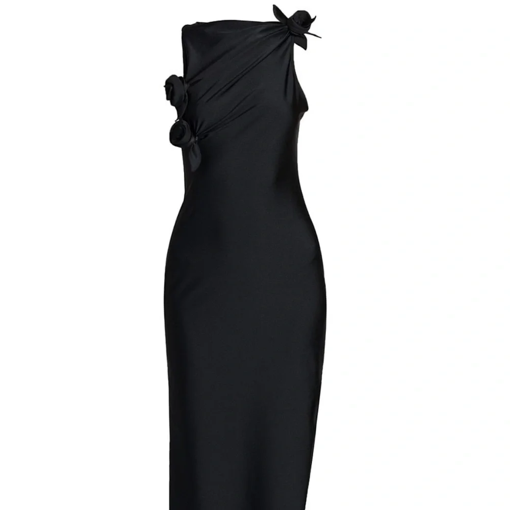 Coperni Sleeveless Asymmetric Flower Gown (XS)- keeping this for now - Picture 2 of 10